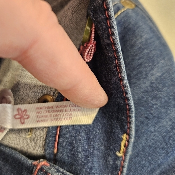 Matilda Jane Quilted Patch Skinny Jeans - Picture 6 of 6